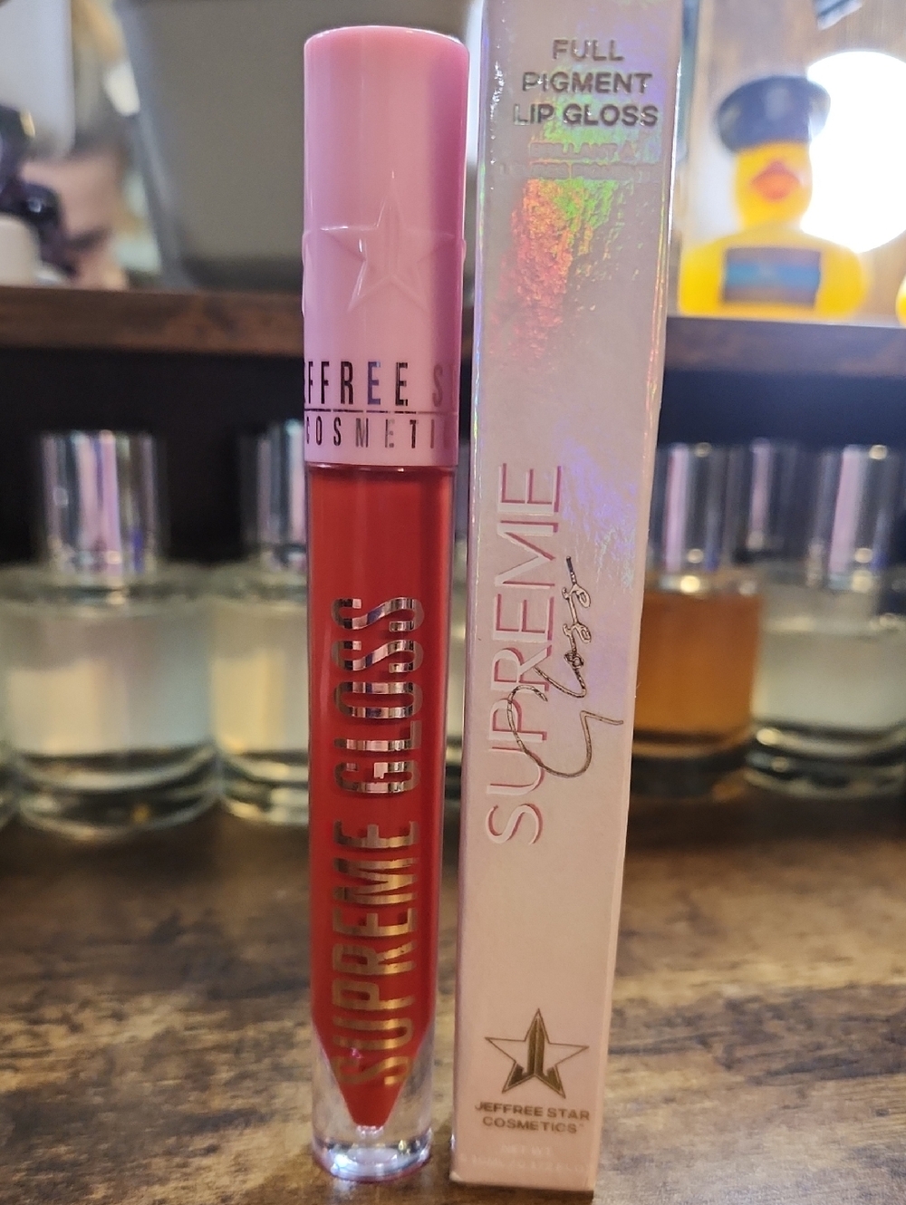 Jeffree Star Supreme Gloss Full Pigment Lip Gloss — Red Affair